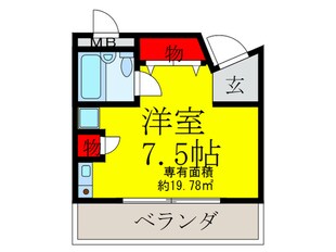 ロイヤルコ－ト上池田の物件間取画像